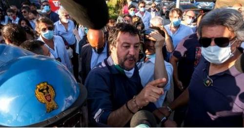 L’odio è democratico se si abbatte su Salvini