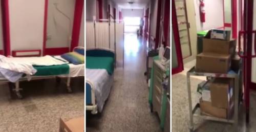 Partorienti lasciate nei corridoi: foto choc dall'ospedale di Bari
