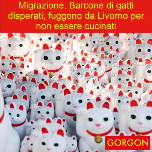 La satira del giorno. Migranti: barcone fugge da Livorno