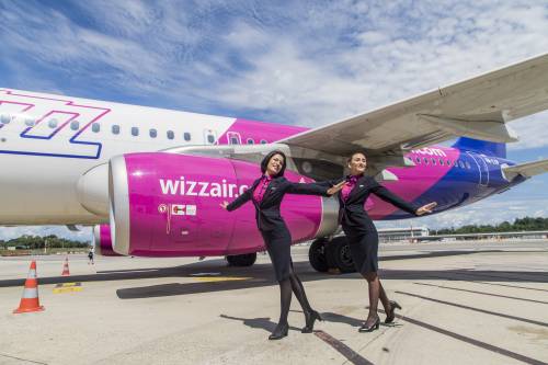 Wizz Air, primi voli per l'Europa dalla base di Malpensa