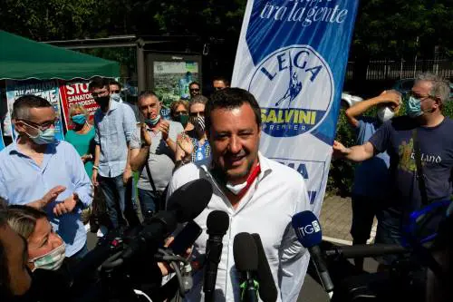 La Lega e la sede a Roma: sede in via delle Botteghe Oscure