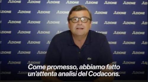 Carlo Calenda si scaglia contro il Codacons e chiede l'interrogazione parlamentare: "Quadro inquietante"