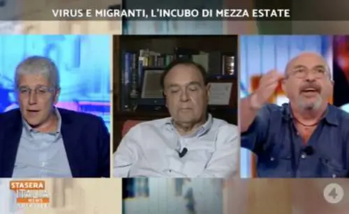 Da Vauro insulti choc a Mario Giordano: "Non parlo se il chihuahua mi interrompe" 