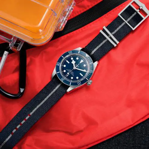 Tudor si veste di blue navy