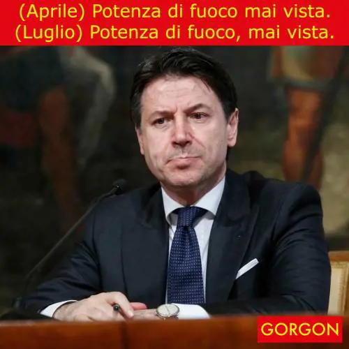 La satira del giorno: Conte e la potenza di fuoco
