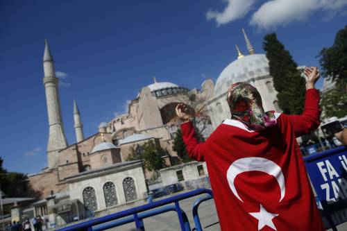 La moschea di Santa Sofia arma di guerra per Erdogan