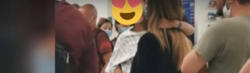 Gelo in aeroporto tra Belen Rodriguez e De Martino. Un video svela la verità 