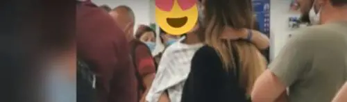 Gelo in aeroporto tra Belen Rodriguez e De Martino. Un video svela la verità 