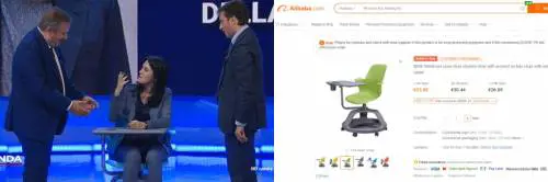 Trecento euro per un banco da 30: gli sprechi della Azzolina 