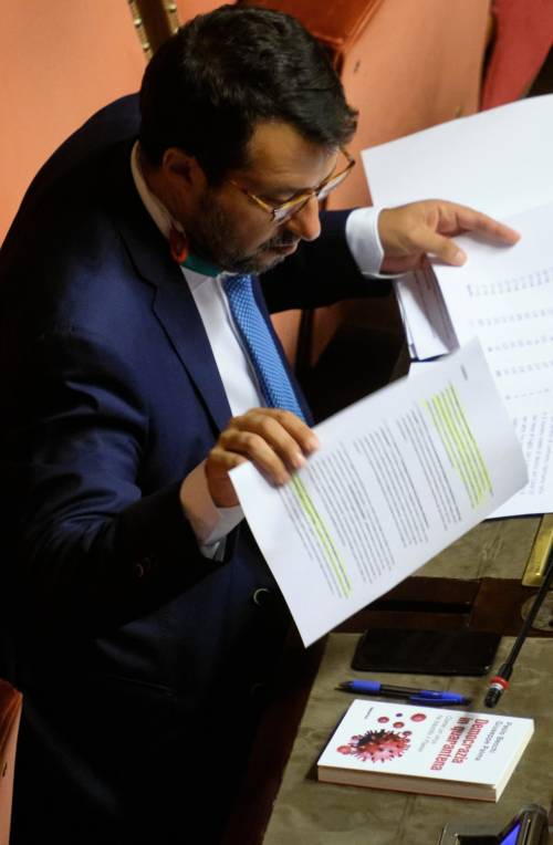 Accuse per tempi intervento Salvini, Casellati: "Avete sforato tutti"