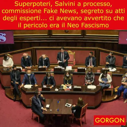 Ecco la satira del giorno. Pericolo Neo Fascismo