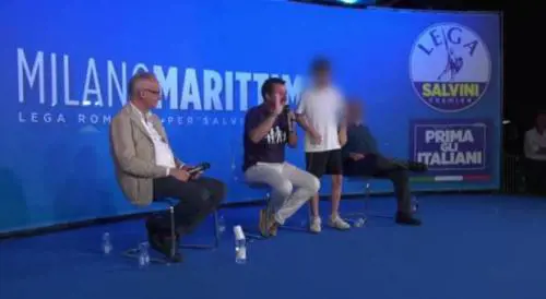 "Togliti pure la mascherina". Ed è bufera su Salvini