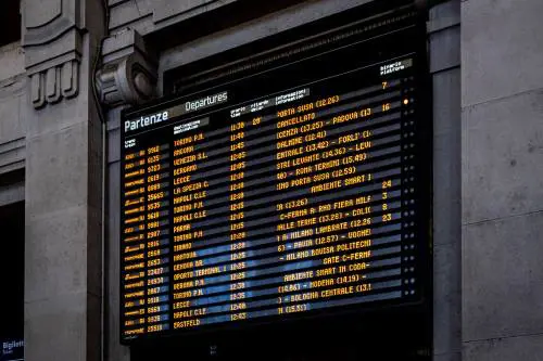Treni, oggi sciopero generale