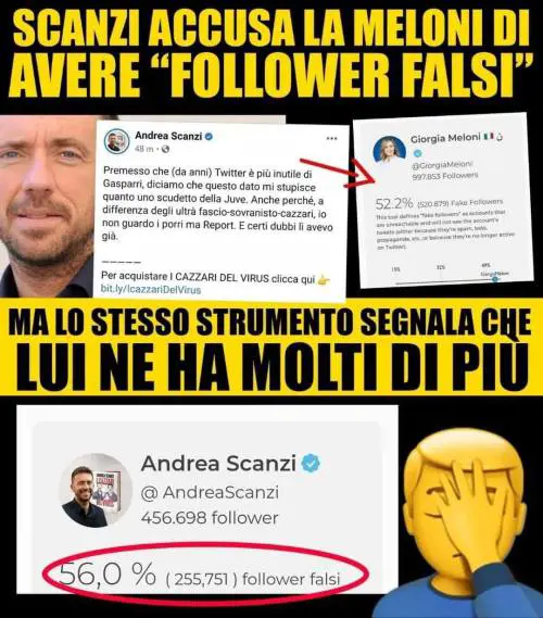 Scanzi attacca la Meloni. Ma per lui finisce male