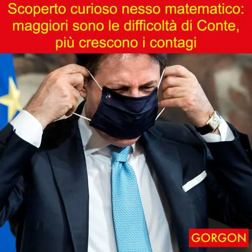 La satira del giorno. Scoperto l'algoritmo di Conte