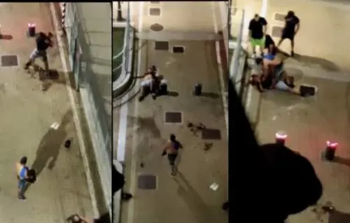Sangue e violenza tra immigrati: i pugni sulla testa senza pietà
