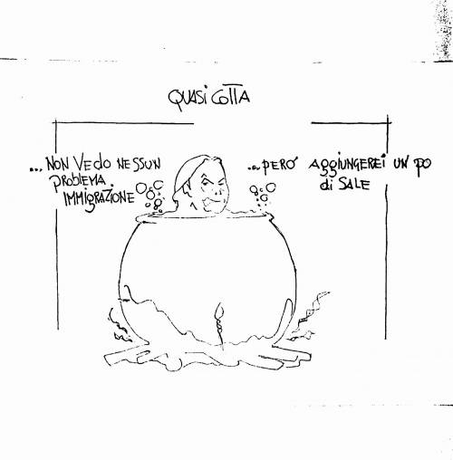 La vignetta del giorno: la ministra all'Interno... del pentolone 