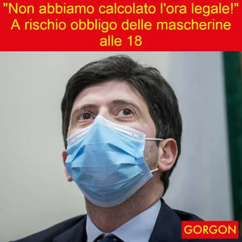 La satira del giorno. Mascherine a rischio ora legale