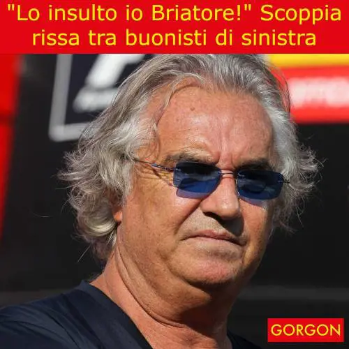 Ecco la satira del giorno. Ancora insulti a Briatore