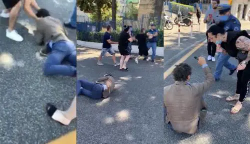 Parcheggiatori abusivi pestano il consigliere regionale della Campania Borrelli