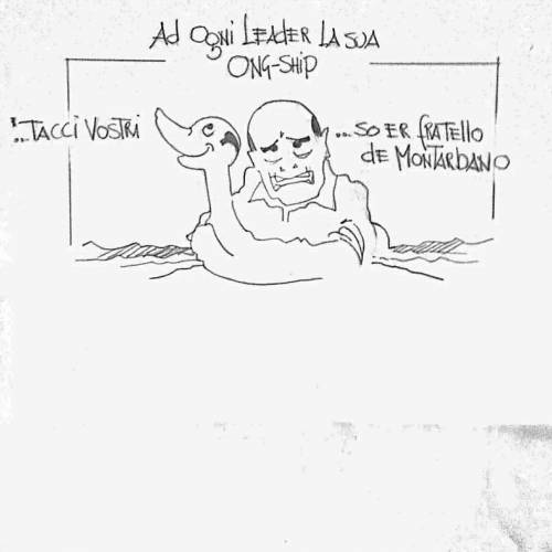 La vignetta del giorno: a ogni leader di sinistra la Ong Ship (che si merita)