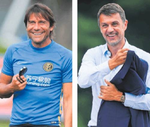 Le ricette alla milanese di Conte e Maldini. È un derby di filosofie