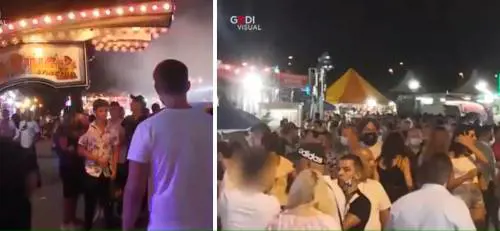 Folla e assembramenti alla Festa dell'Unità "Ma lì non c'è il Covid?"