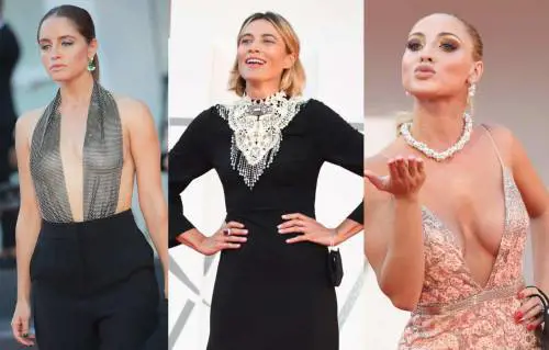 Scollate "contro" pudiche: chi si sveste e chi si copre sul red carpet di Venezia 