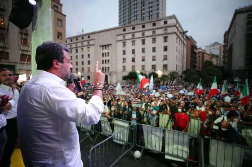  Salvini: “Difenderemo quota 100 con le unghie e con i denti, Pd vuole tornare a legge Fornero”