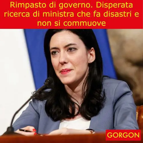 Ecco la satira del giorno. Il difficile rimpasto di governo