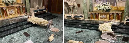 Furia iconoclasta negli Usa: la statua di Gesù in frantumi in Texas