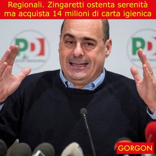 Ecco la satira del giorno. Zinga ostenta serenità