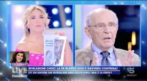 La rivelazione sulla contessa De Blanck: "È la nipote di Mussolini"