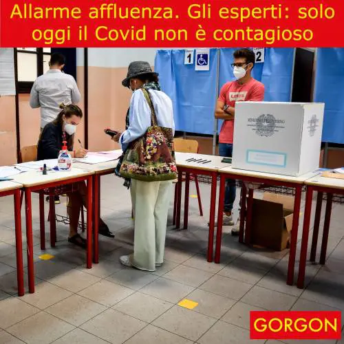 Ecco la satira del giorno: allarme affluenza