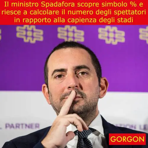 "Non conoscevo lo sport" Ed è bufera su Spadafora