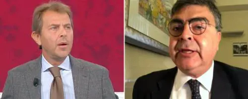 "Difendi la Lega", "Non si permetta". Ad Agorà è lite Fiano-Giorgino