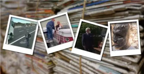 L'alieno e la gang di pappagalli: sette giorni di 'follia' sui giornali