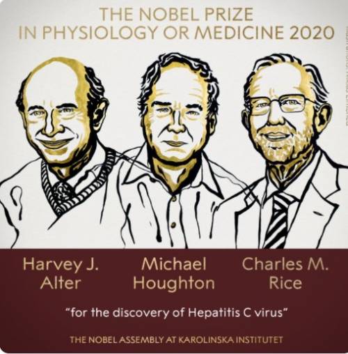 Nobel 2020, assegnato il premio per la Medicina