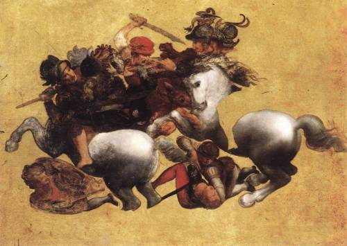 Battaglia di Anghiari: "Leonardo da Vinci non l'ha mai dipinta"