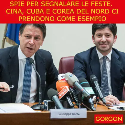 Ecco la satira del giorno. Spie per segnalare le feste