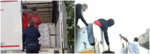 I migranti assaltano i tir? A rischiare le manette sono i camionisti