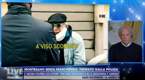 La rabbia di Montesano: "Vittima di un tranello" Cosa c'è dietro la lite