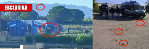 Migranti forzano la zona rossa: sassaiola choc sugli agenti