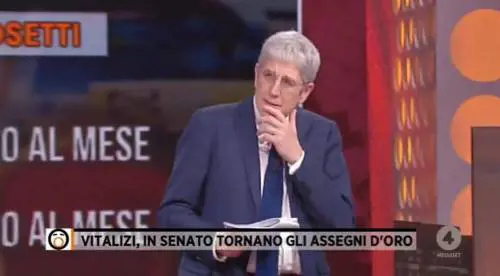 Caso Feltri, Giordano censurato. Lo accusano di incauta ospitata