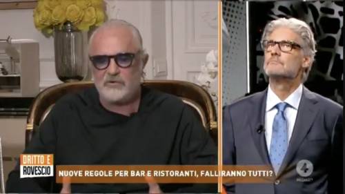 Briatore "zittisce" Galli: l'attacco in diretta tv