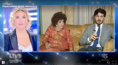 Gina Lollobrigida in campo per i diritti gay