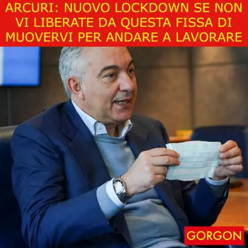 Ecco la satira del giorno: minaccia lockdown