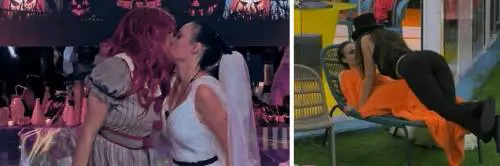 Gf Vip, baci hot tra Adua del Vesco e Dayane: "Mi sa che mi sono innamorata di te"