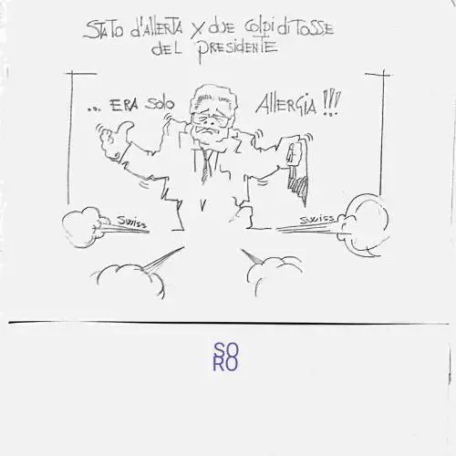 La vignetta del giorno: allarme per due colpi di tosse