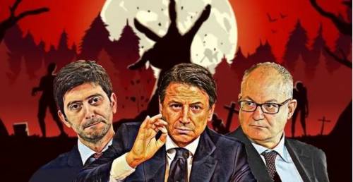 Guardate gli zombi che ci "proteggono" dal virus